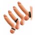 You2Toys 4in1 - Penis- und Hodenring-Set - 2-teilig (Natur-Schwarz) 