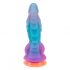 Beasty Cocks - Außerirdischer Silikon Dildo (blau-orange)