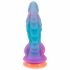 Beasty Cocks - Außerirdischer Silikon Dildo (blau-orange)