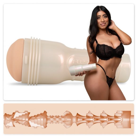 Fleshlight Violet Myers Waifu - naturgetreue Fake-Pussy (natürlich) 