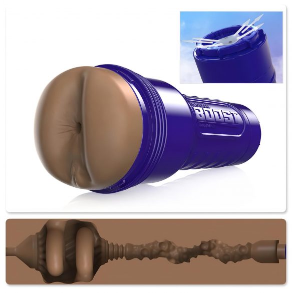 Fleshlight Boost Blast - realistischer Hintern-Masturbator (braun) 