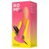 ROMP Dizi - flexibler Silikon-Dildo (Pink-Orange)