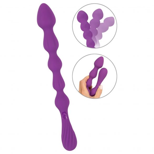 You2Toys - Kugeliger, flexibler Analdildo - (violett)