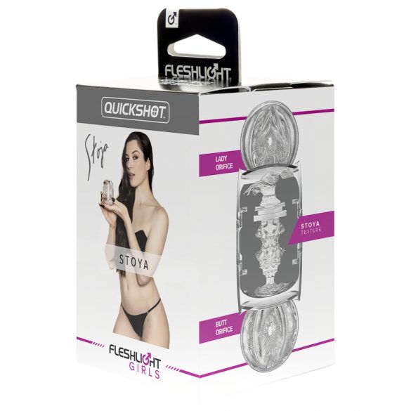 Fleshlight Quickshot Stoya - Reise-Masturbator (durchsichtig)