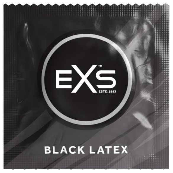 EXS Black - Latexkondom - Schwarz (12 Stk)