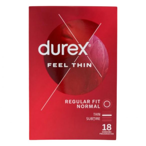 Durex Feel Thin - Natürliche Gefühl Kondome (18 Stk)