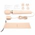 le Wand - exklusiver, netzbetriebener Massage-Vibrator (beige) 