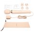 le Wand - exklusiver, netzbetriebener Massage-Vibrator (beige) 