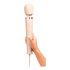 le Wand - exklusiver, netzbetriebener Massage-Vibrator (beige) 