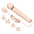 le Wand - exklusiver, netzbetriebener Massage-Vibrator (beige) 