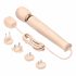 le Wand - exklusiver, netzbetriebener Massage-Vibrator (beige) 