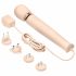 le Wand - exklusiver, netzbetriebener Massage-Vibrator (beige) 