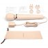 le Wand - exklusiver, netzbetriebener Massage-Vibrator (beige) 