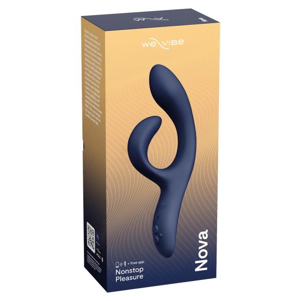 We-Vibe Nova 2 - wiederaufladbarer, intelligenter Vibrator mit Klitorisstimulator (blau)