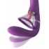 Fantasy For Her - 4-Motoren G-Punkt-Vibrator und Klitorisstimulator (Lila) 