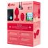 b-vibe heart - wiederaufladbarer, ferngesteuerter Analvibrator (rot)