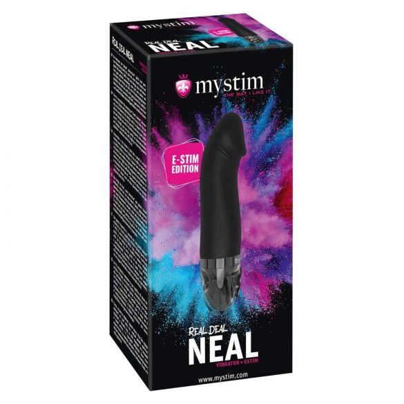 mystim Real Deal Neal E-Stim - aufladbarer elektrovibrator (schwarz) 