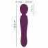 You2Toys Grande - Akku-Massagevibrator (Bordeaux)