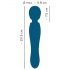 You2Toys Grande - Wiederaufladbarer Massage-Vibrator (Blau)