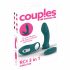 Couples Choice - 3in1 variabler Vibrator (türkis) 