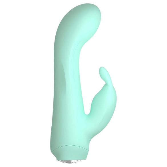 Cuties Mini 4 - Akku, wasserdichter Hasenvibrator (Grün)