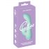 Cuties Mini 4 - Akku, wasserdichter Hasenvibrator (Grün)