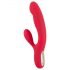 Smile Thumping Hase - Akku-Vibrator mit 3 Motoren (rot) 