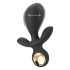 Eternal - Inflatable Triple Vibrator (Black) 