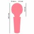 You2Toys Mini Wand – Akku-Massagevibrator (Rosa)