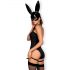 Obsessive OB7008 Sexy Hase - Hasenmädchen Kostüm (schwarz) 