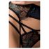 Passion Floris - Dessous-Set (schwarz) - L/XL