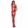 Passion BS057 - Extravagantes Netz-Set im Zickzack-Muster (rot) - S-L 