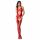 Passion BS057 - Extravagantes Netz-Set im Zickzack-Muster (rot) - S-L 