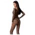 Passion BS077 - Langarm-Netzbody Schwarz - S-L