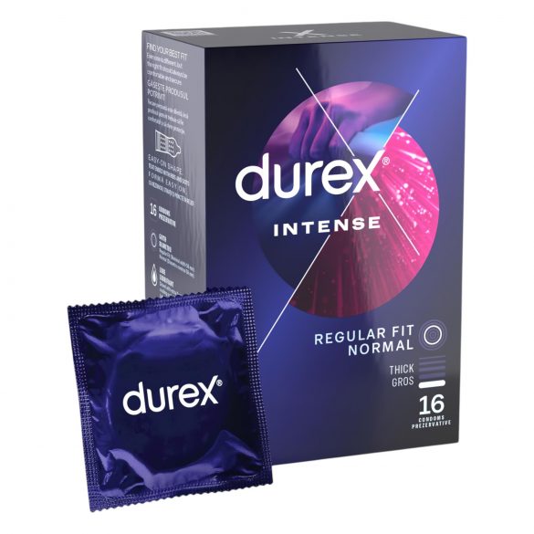 Durex Intense - gerippt & genoppt Kondome (16 Stk)