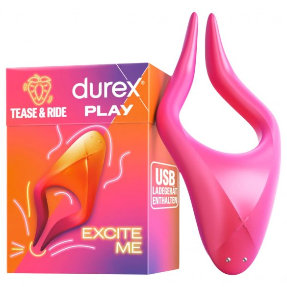 Durex Tease & Ride - Mehrzonen Stimulator (pink)