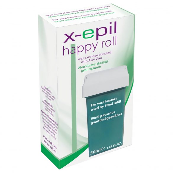 X-Epil Happy Roll - Wachspatrone (50ml) - Aloe Vera 