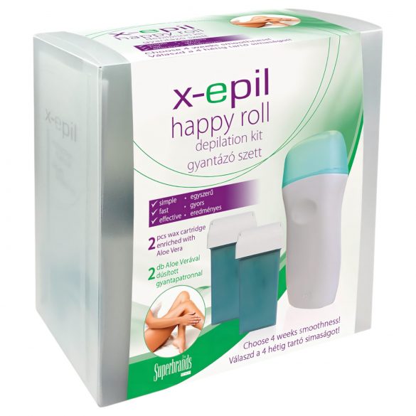 X-Epil Happy Roll - Enthaarungsset