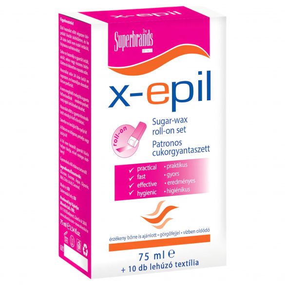 X-Epil - Patronenartiges Zuckerwachs-Set 