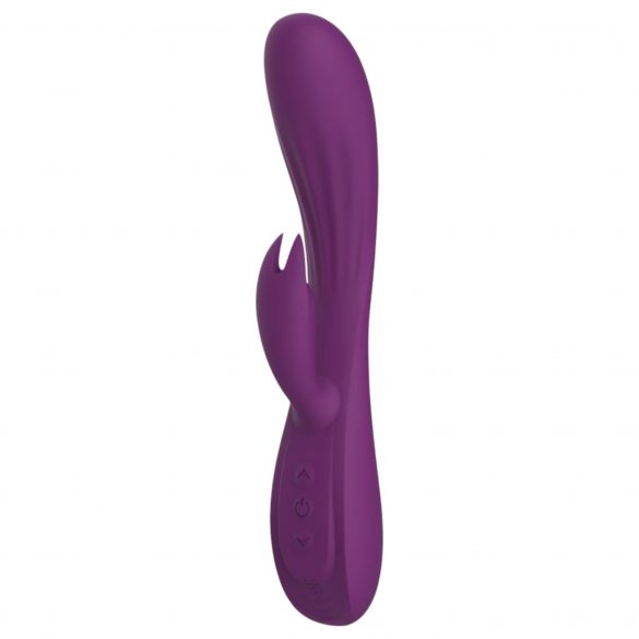 WEJOY Elise - Akkubetriebener, wasserdichter Vibrator mit Klitorisarm (Lila) 