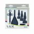 LUX Active - Silikon Anal Training Set (schwarz) 