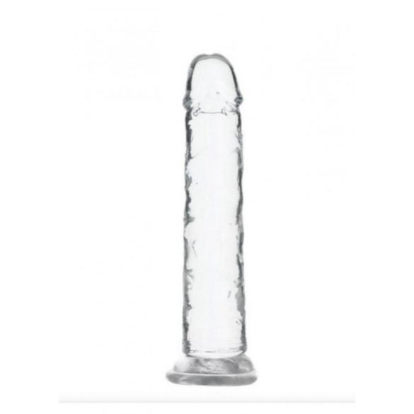 Addiction Crystal - Standfußdildo (transparent) - 18cm 