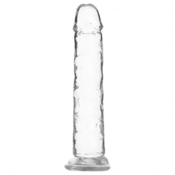 Addiction Crystal - Standfußdildo (transparent) - 18cm 