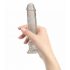 Addiction Crystal - Standfußdildo (transparent) - 18cm 