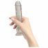 Addiction Crystal - Standfußdildo (transparent) - 18cm 