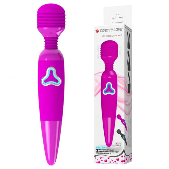 Pretty Love Wand - Akkubetriebener Massage-Vibrator (lila) 