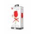 Pretty Love Rose: 2in1 Zungen-Vibrator (rot)