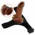 Pretty Love Harness - universeller Strap-on mit Dildo - 17 cm (schwarz)