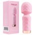 Vibeconnect - wiederaufladbarer, wasserdichter Mini-Massagevibrator (rosa) 