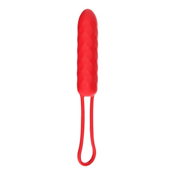 Vibeconnect Faith - wiederaufladbarer, wasserdichter Stabvibrator (rot) 